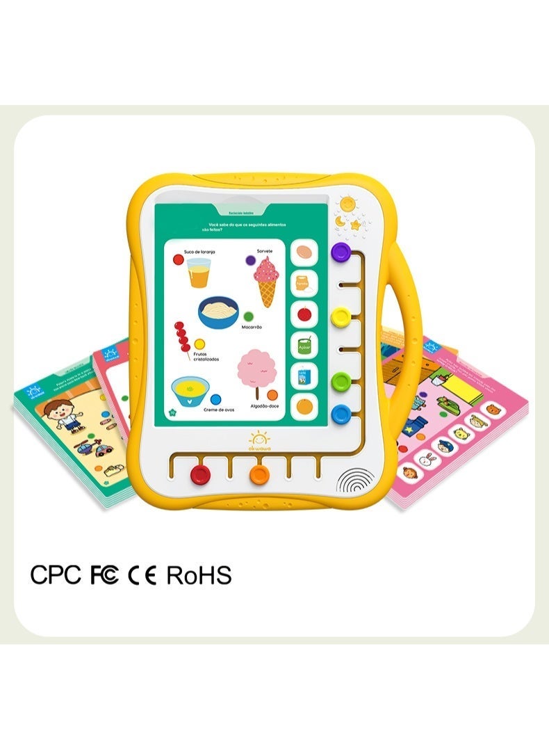 أيرمز لوح التفكير Airmez Q5، التعلم الذكي بدون شاشة للعقول النامية، مصمم لتطوير الطفولة المبكرة، والملاحظة والمهارات الإدراكية، مع لعبة منهجية، مما يسمح للأطفال بتحسين قدراتهم أثناء اللعب. - Image 4